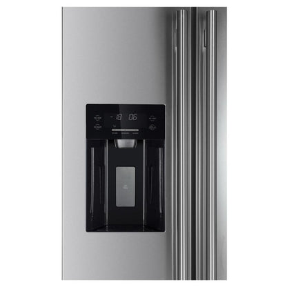 Forno 5-Piece Appliance Package - 36-Inch Gas Range, Refrigerator with Water Dispenser, Wall Mount Hood with Backsplash, 24-Inch Microwave Oven, & 3-Rack Dishwasher in Stainless Steel - APW5-6244-36-MWO