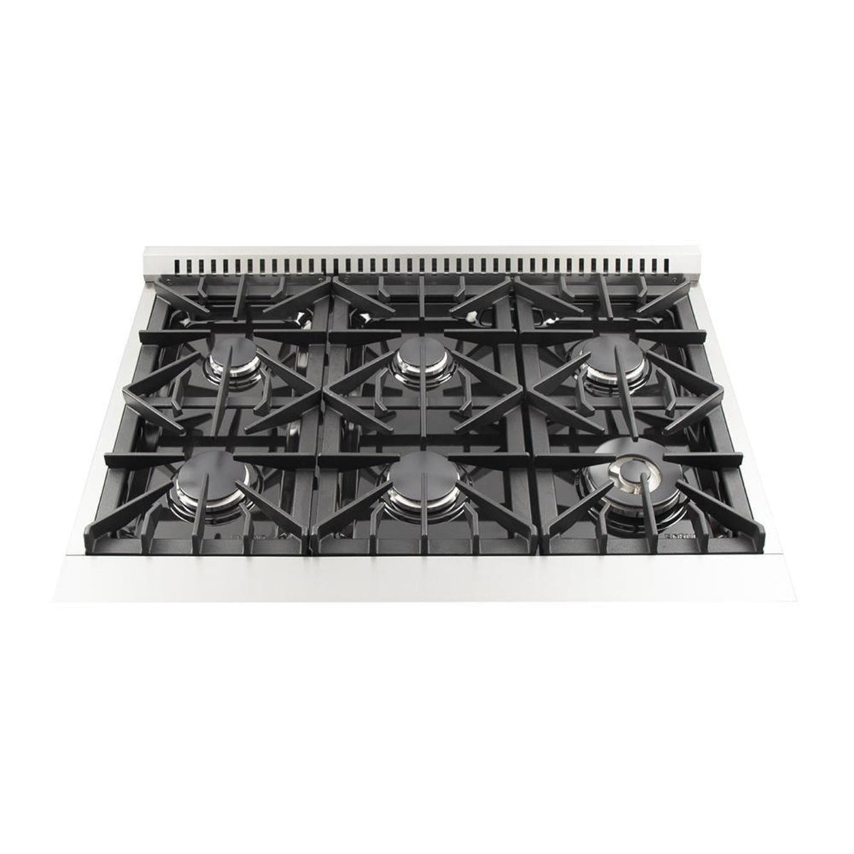 Forno 2-Piece Appliance Package - 36-Inch Gas Range & Wall Mount Hood with Backsplash in Stainless Steel - APH2-6244-36