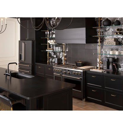 CAFE CVE28DP3ND1 CAFé™ ENERGY STAR® 27.8 Cu. Ft. Smart 4-Door French-Door Refrigerator Black