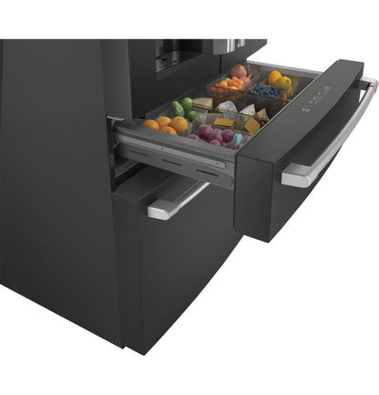 CAFE CVE28DP3ND1 CAFé™ ENERGY STAR® 27.8 Cu. Ft. Smart 4-Door French-Door Refrigerator Black