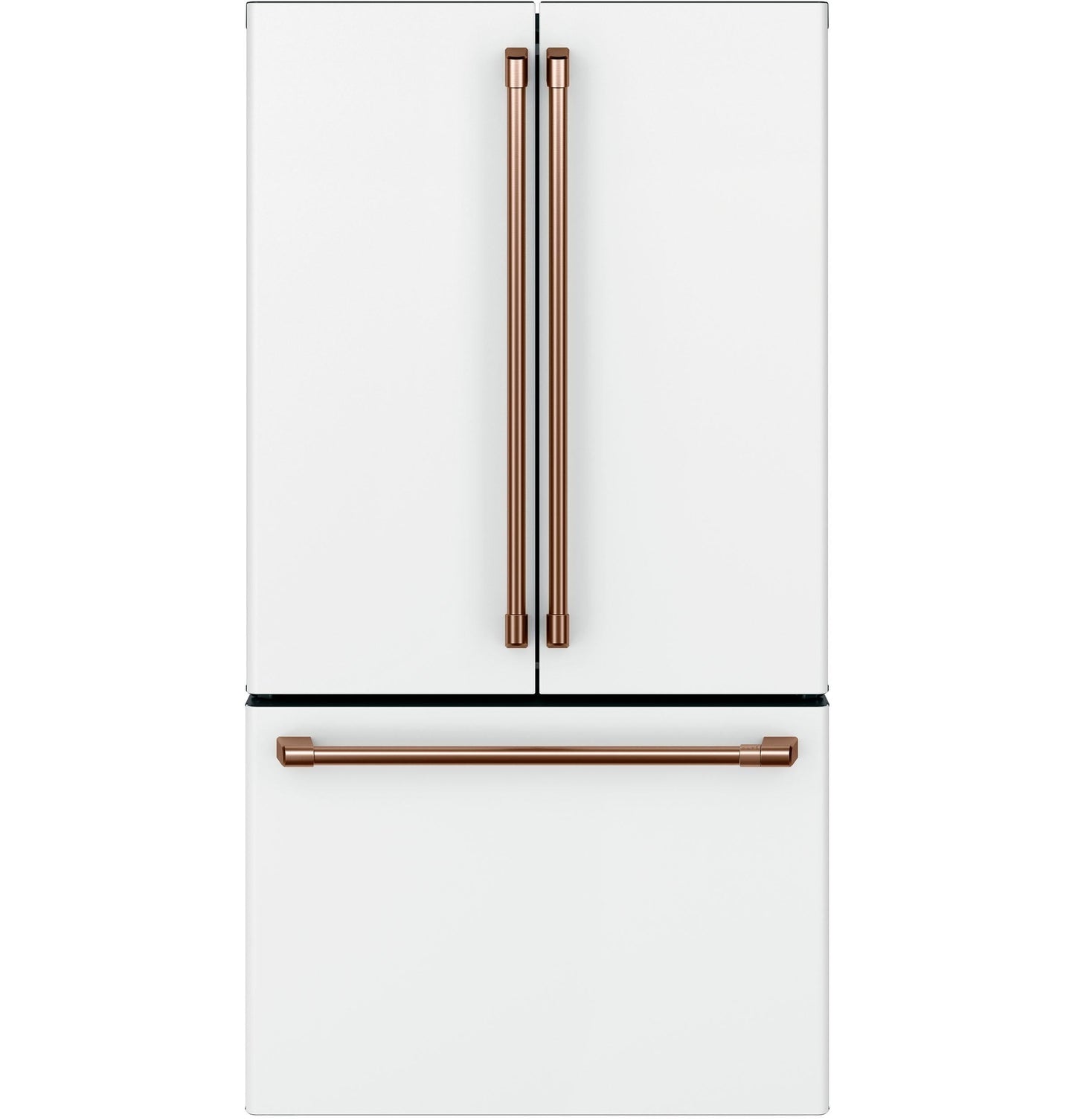 CAFE CWE23SP4MW2 CAFé™ ENERGY STAR® 23.1 Cu. Ft. Smart Counter-Depth French-Door Refrigerator White