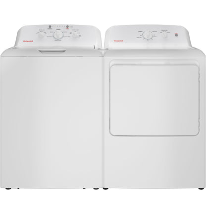 HOTPOINT Hotpoint 4.0 cu. ft. Capacity Washer with in Stainless Steel Basket,Cold Plus and Water Level Control White - HTW265ASWWW