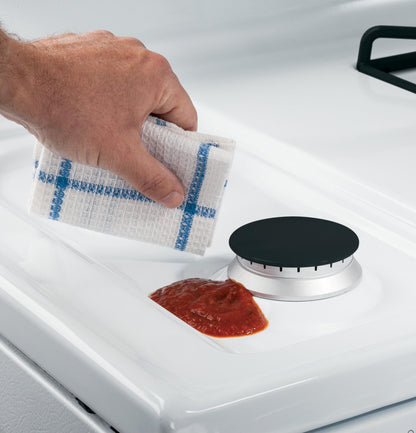 HOTPOINT Hotpoint 30" Free-Standing Gas Range with Cordless Battery Ignition White - RGBS200DMWW