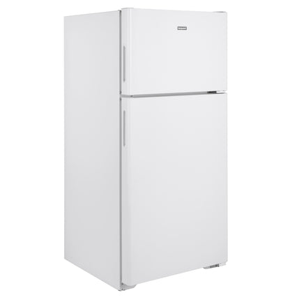 HOTPOINT Hotpoint 15.6 Cu. Ft. Recessed Handle Top-Freezer Refrigerator White - HPS16BTNRWW