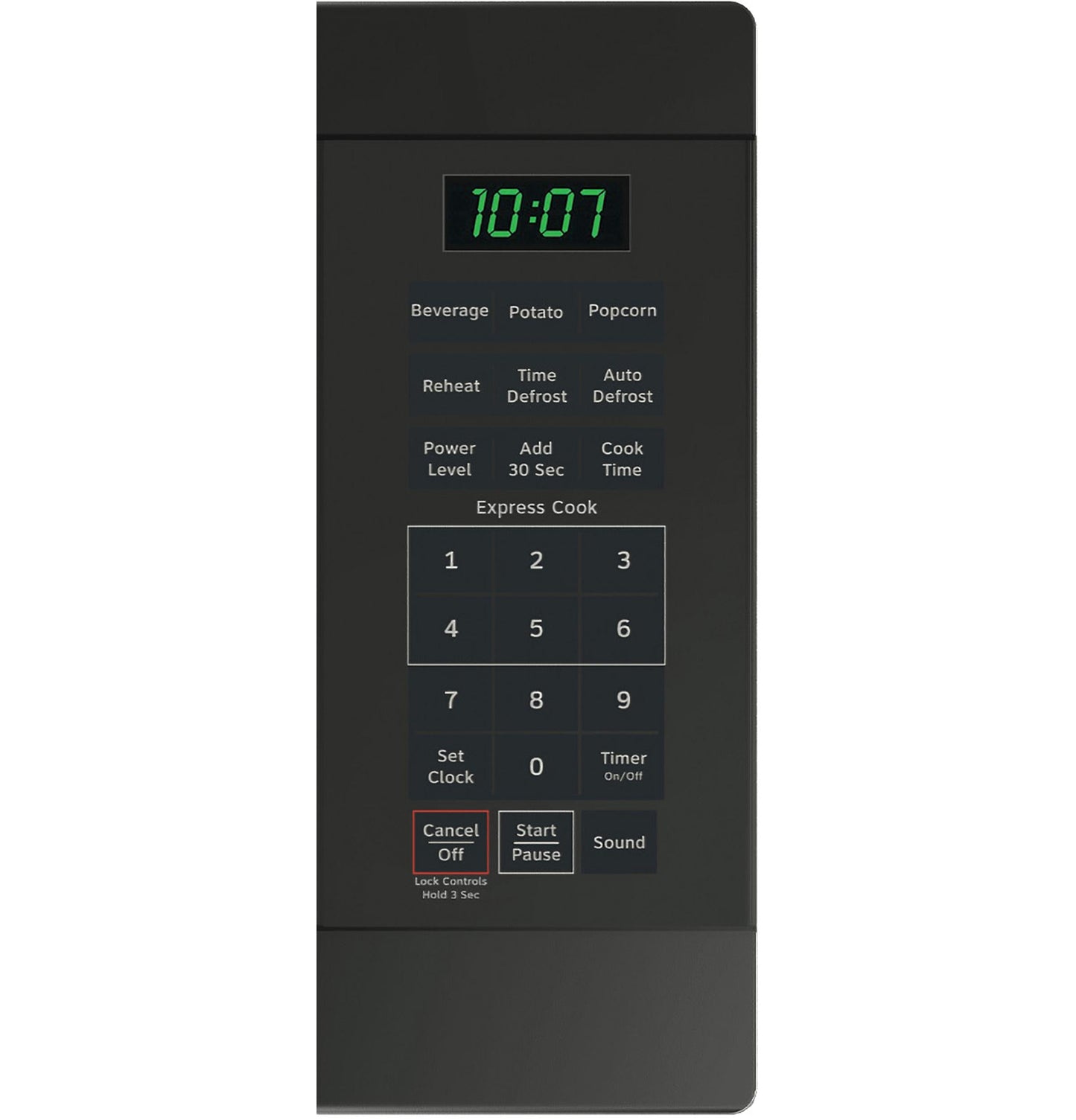 HOTPOINT RES1072DTBB Hotpoint® 0.7 Cu. Ft. Capacity Countertop Microwave Oven Black