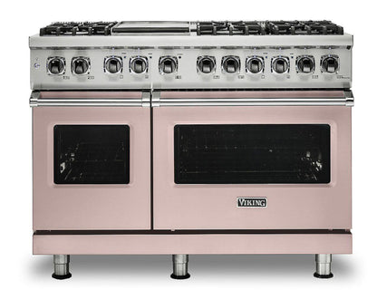 Klein Tools VIKING 48" Dual Fuel Range - Viking 5 Series Pink - VDR5486GBH