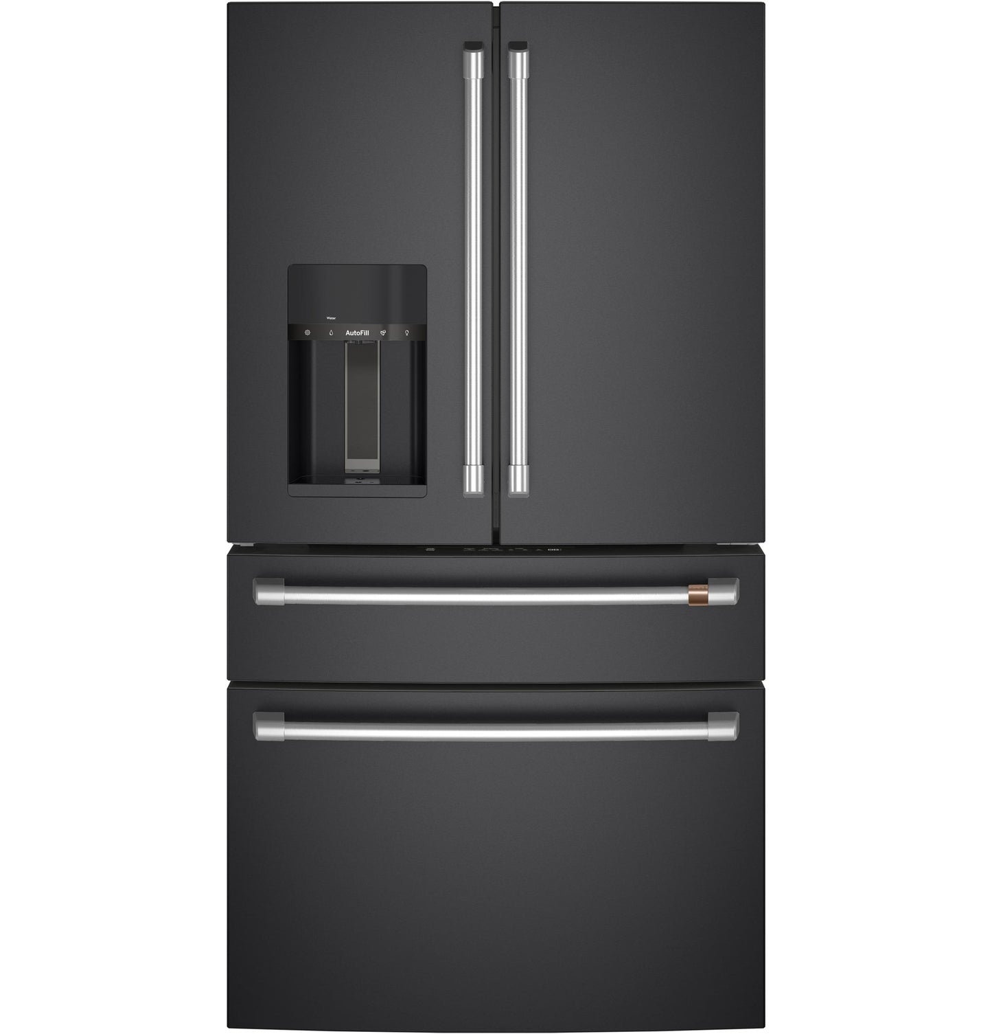 CAFE CVE28DP3ND1 CAFé™ ENERGY STAR® 27.8 Cu. Ft. Smart 4-Door French-Door Refrigerator Black