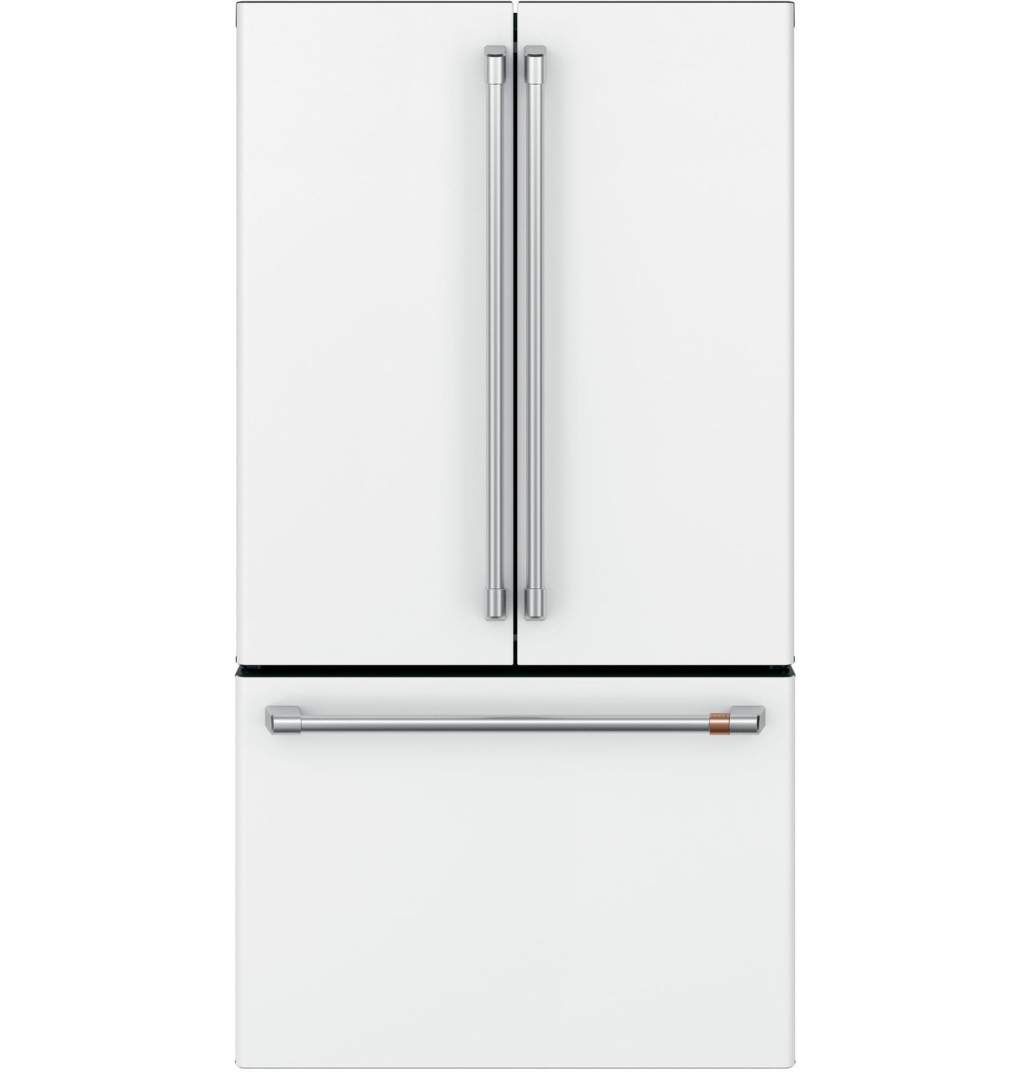 CAFE CWE23SP4MW2 CAFé™ ENERGY STAR® 23.1 Cu. Ft. Smart Counter-Depth French-Door Refrigerator White