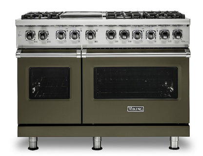 Klein Tools VIKING 48" Dual Fuel Range - Viking 5 Series Gray - VDR5486GMA