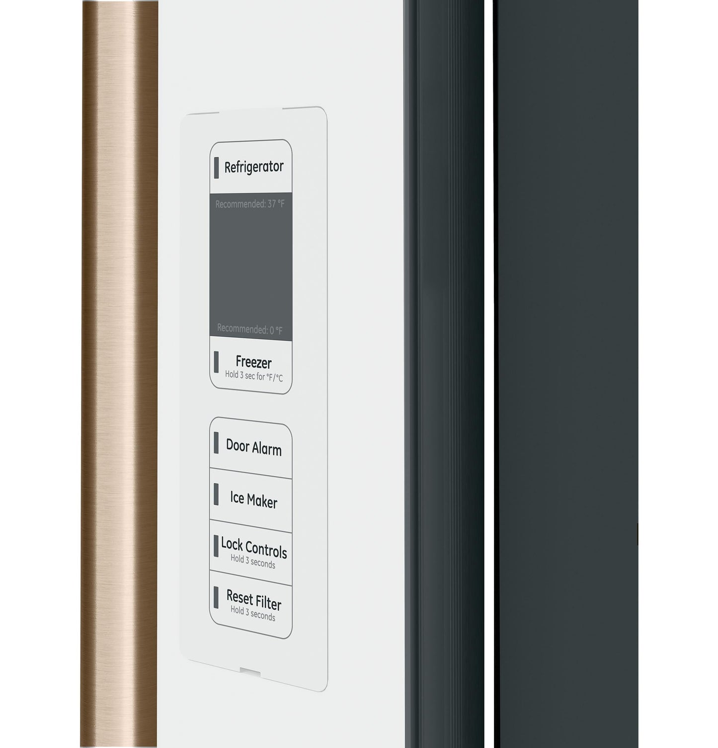 CAFE CWE23SP4MW2 CAFé™ ENERGY STAR® 23.1 Cu. Ft. Smart Counter-Depth French-Door Refrigerator White