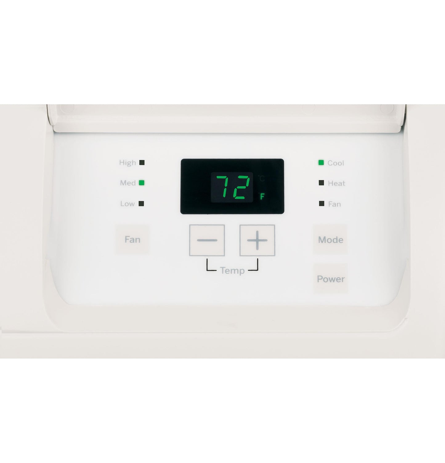 HOTPOINT AH12H09D2B Hotpoint® PTAC Heat Pump Unit with Electric Heat Backup 9,000 BTU, 230/208V, 15amp White