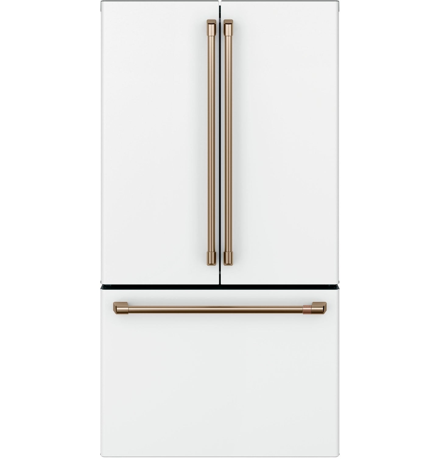 CAFE CWE23SP4MW2 CAFé™ ENERGY STAR® 23.1 Cu. Ft. Smart Counter-Depth French-Door Refrigerator White