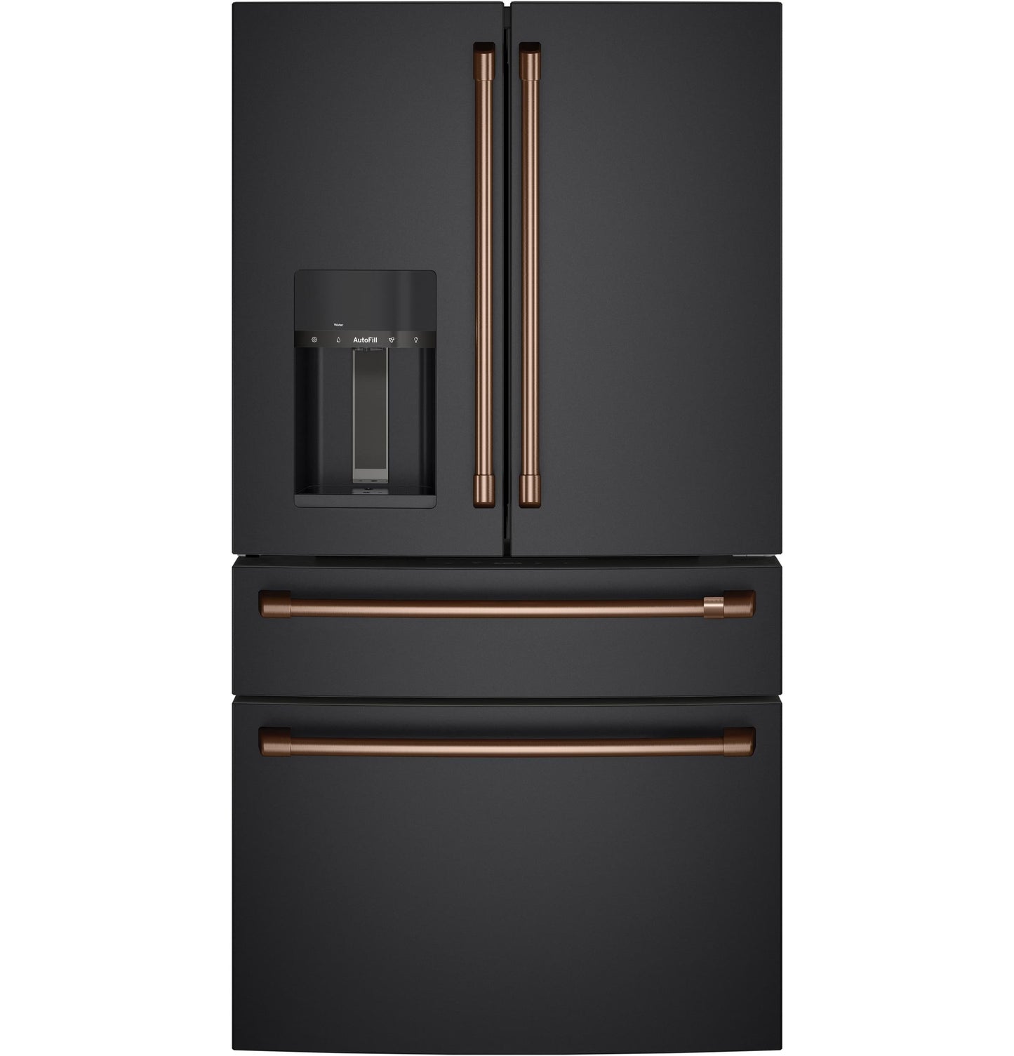 CAFE CVE28DP3ND1 CAFé™ ENERGY STAR® 27.8 Cu. Ft. Smart 4-Door French-Door Refrigerator Black