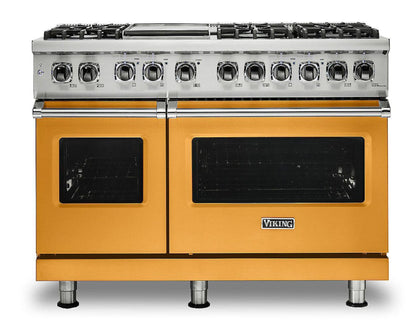 Klein Tools VIKING 48" Dual Fuel Range - Viking 5 Series Yellow - VDR5486GDA