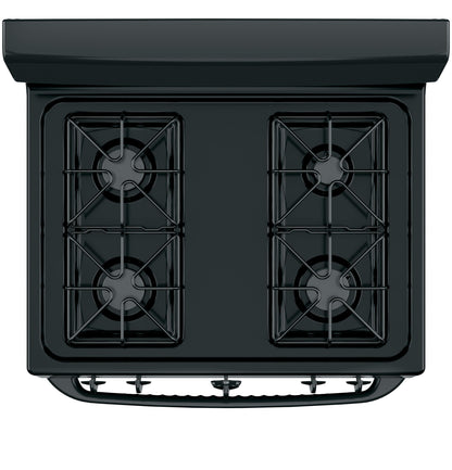 HOTPOINT Hotpoint 30" Free-Standing Gas Range Black - RGBS300DMBB