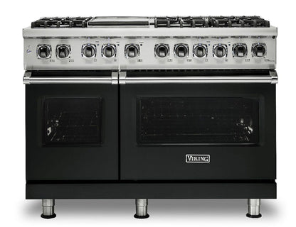 Klein Tools VIKING 48" Dual Fuel Range - Viking 5 Series Bronze - VDR5486GANLP