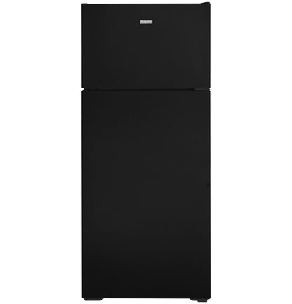 HOTPOINT Hotpoint 17.5 Cu. Ft. Recessed Handle Top-Freezer Refrigerator Black - HPS18BTNRBB