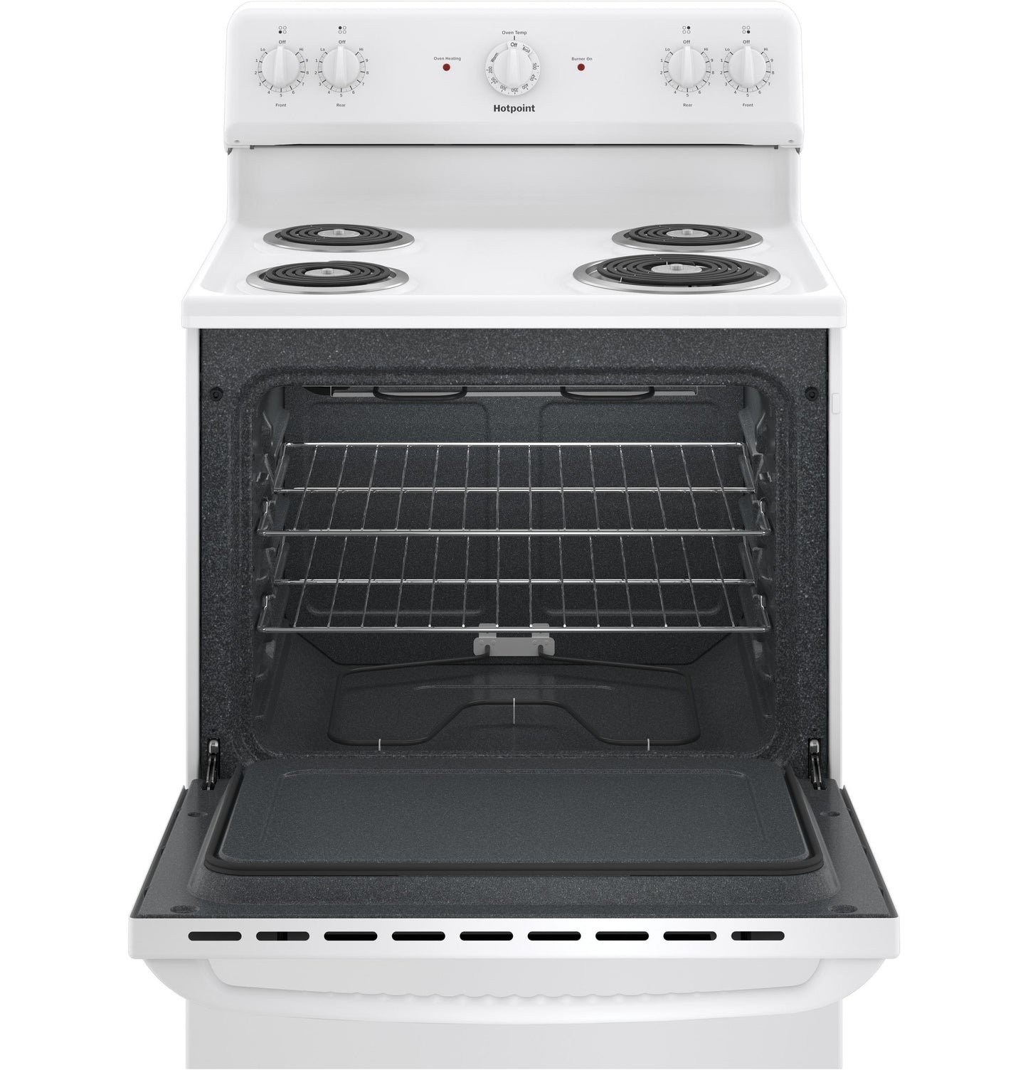 HOTPOINT Hotpoint ENERGY STAR 30" Free-Standing Electric Range White - RBS160DMWW