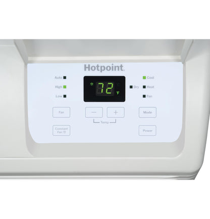 HOTPOINT AH12H09D2B Hotpoint® PTAC Heat Pump Unit with Electric Heat Backup 9,000 BTU, 230/208V, 15amp White