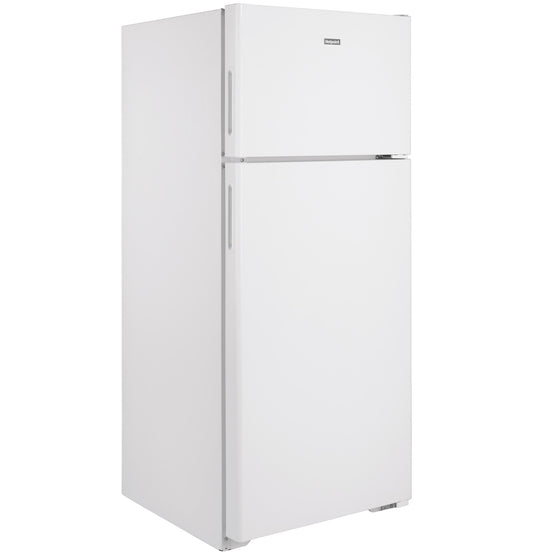 HOTPOINT Hotpoint 17.5 Cu. Ft. Recessed Handle Top-Freezer Refrigerator White - HPS18BTNRWW