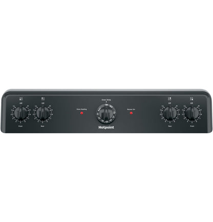 HOTPOINT Hotpoint ENERGY STAR 30" Free-Standing Electric Range Black - RBS160DMBB