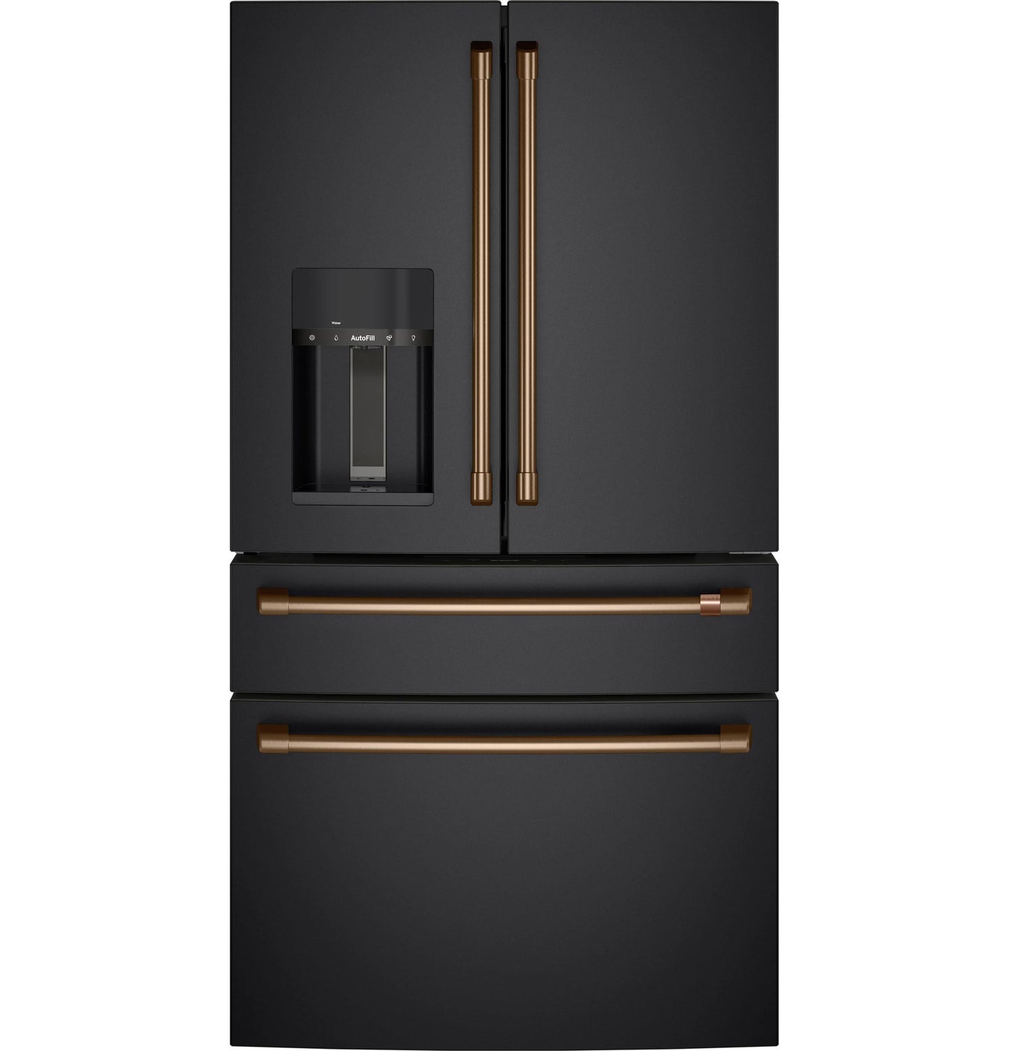 CAFE CVE28DP3ND1 CAFé™ ENERGY STAR® 27.8 Cu. Ft. Smart 4-Door French-Door Refrigerator Black