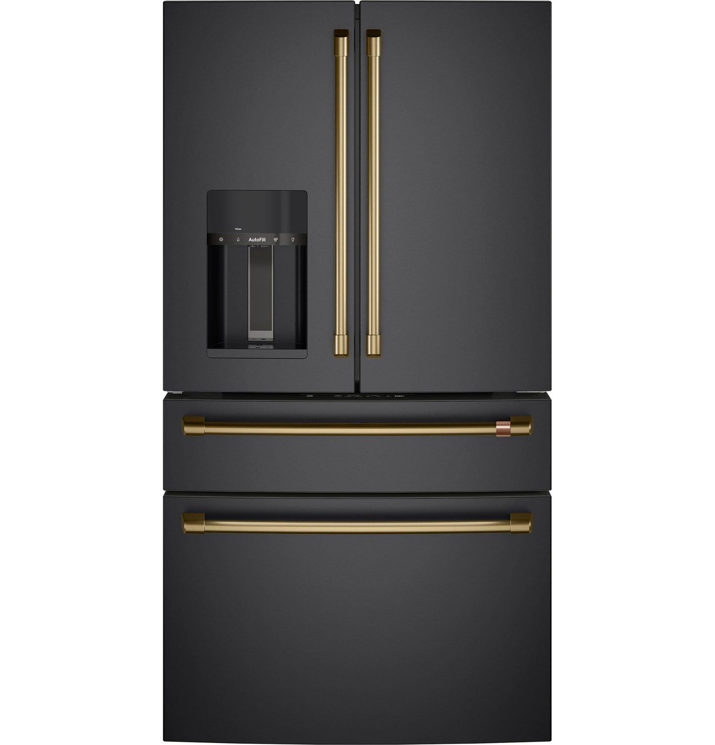 CAFE CVE28DP3ND1 CAFé™ ENERGY STAR® 27.8 Cu. Ft. Smart 4-Door French-Door Refrigerator Black