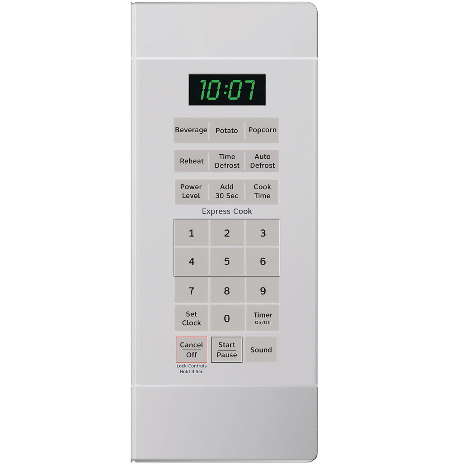 HOTPOINT RES1072DTWW Hotpoint® 0.7 Cu. Ft. Capacity Countertop Microwave Oven White