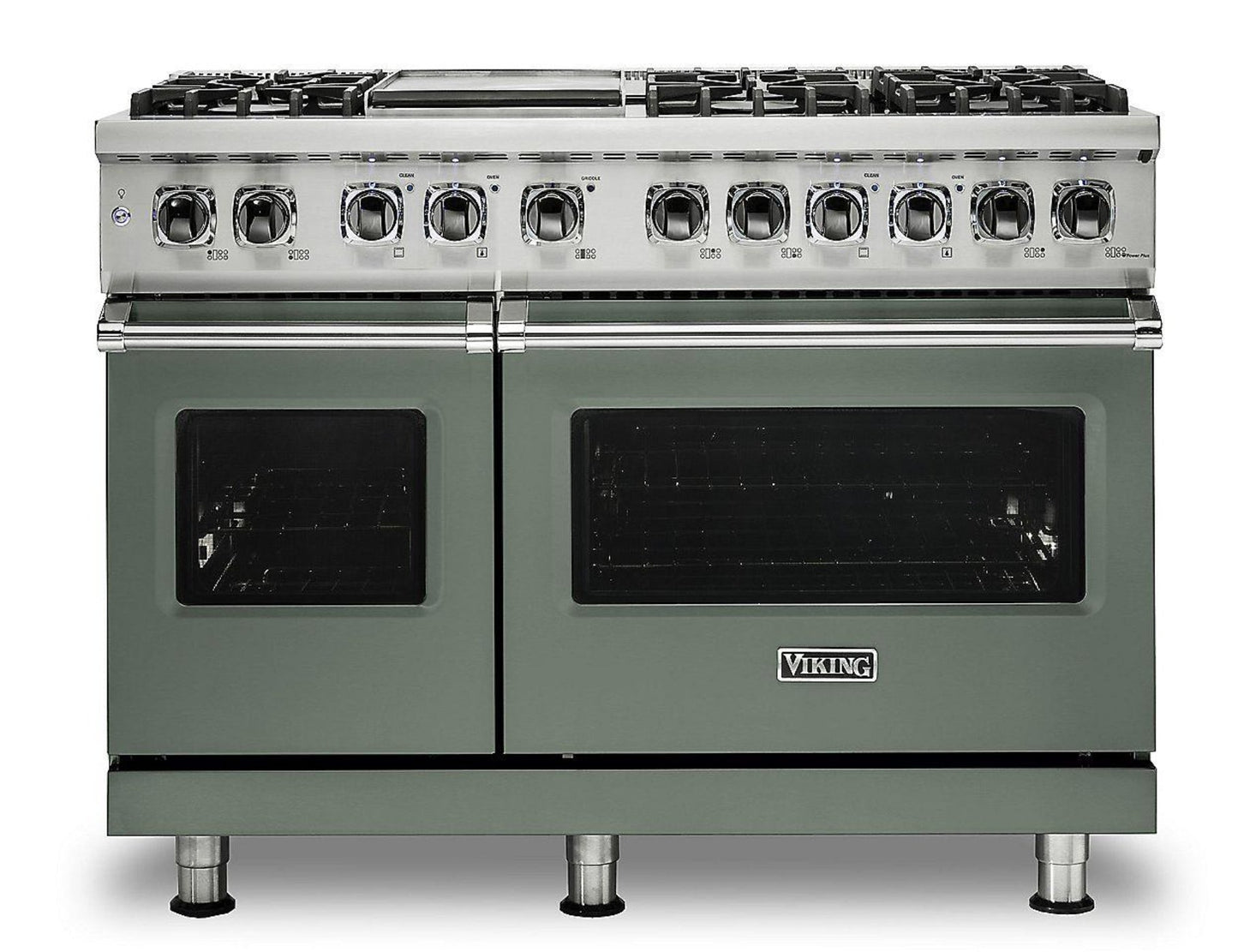 Klein Tools VIKING 48" Dual Fuel Range -  Viking 5 Series Green - VDR5486GEULP