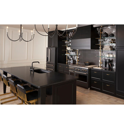 CAFE CVE28DP3ND1 CAFé™ ENERGY STAR® 27.8 Cu. Ft. Smart 4-Door French-Door Refrigerator Black