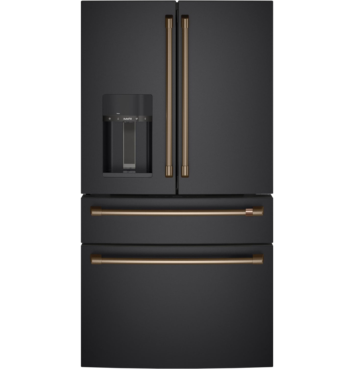 CAFE CVE28DP3ND1 CAFé™ ENERGY STAR® 27.8 Cu. Ft. Smart 4-Door French-Door Refrigerator Black