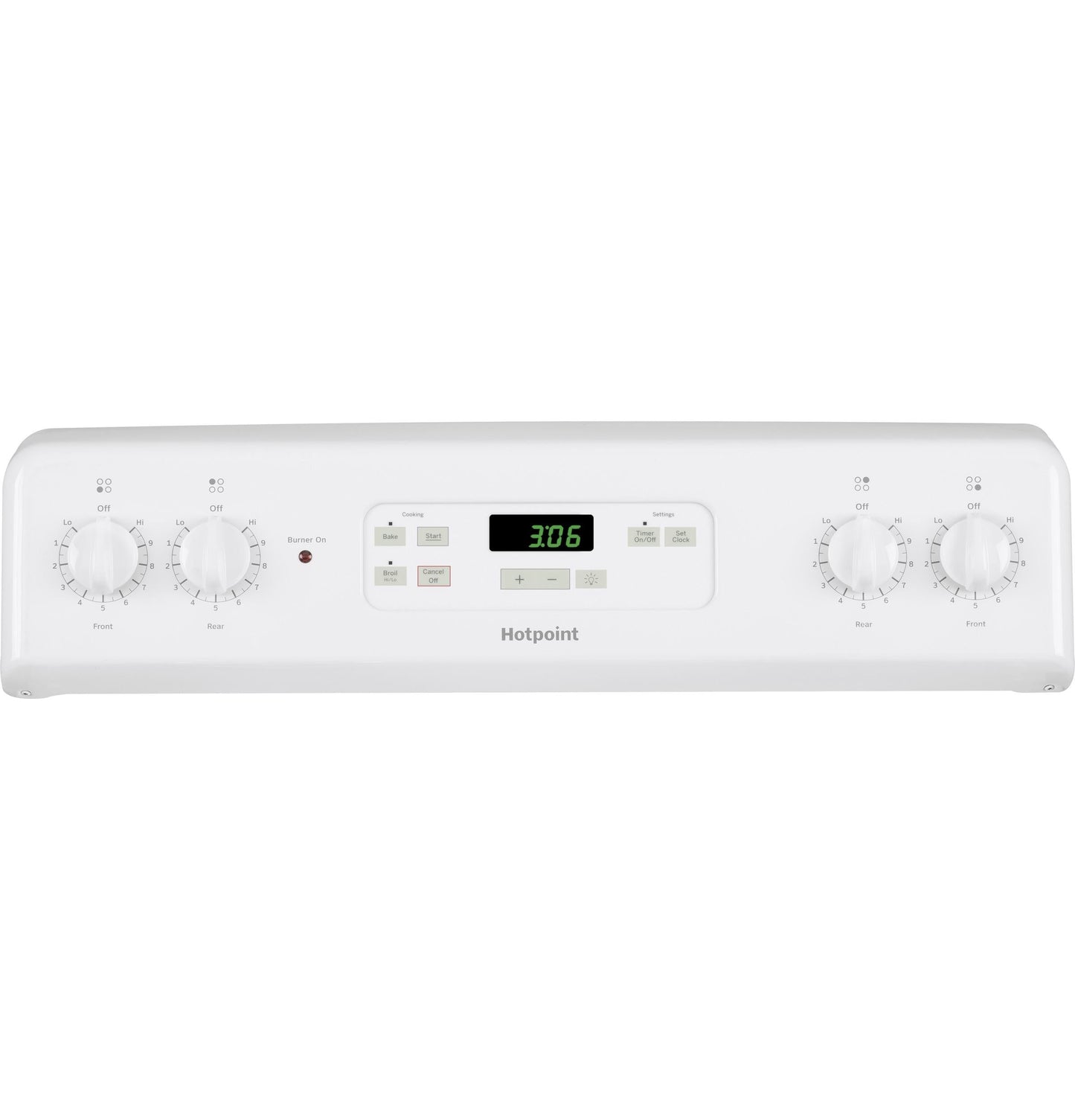HOTPOINT Hotpoint ENERGY STAR 30" Free-Standing Standard Clean Electric Range White - RBS360DMWW