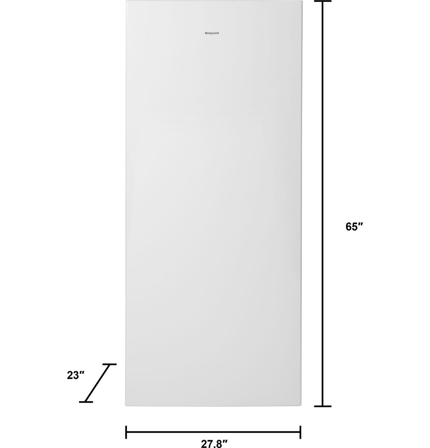 HOTPOINT Hotpoint 13 Cu. Ft. Frost-Free Upright Freezer White - HUF13STRWW
