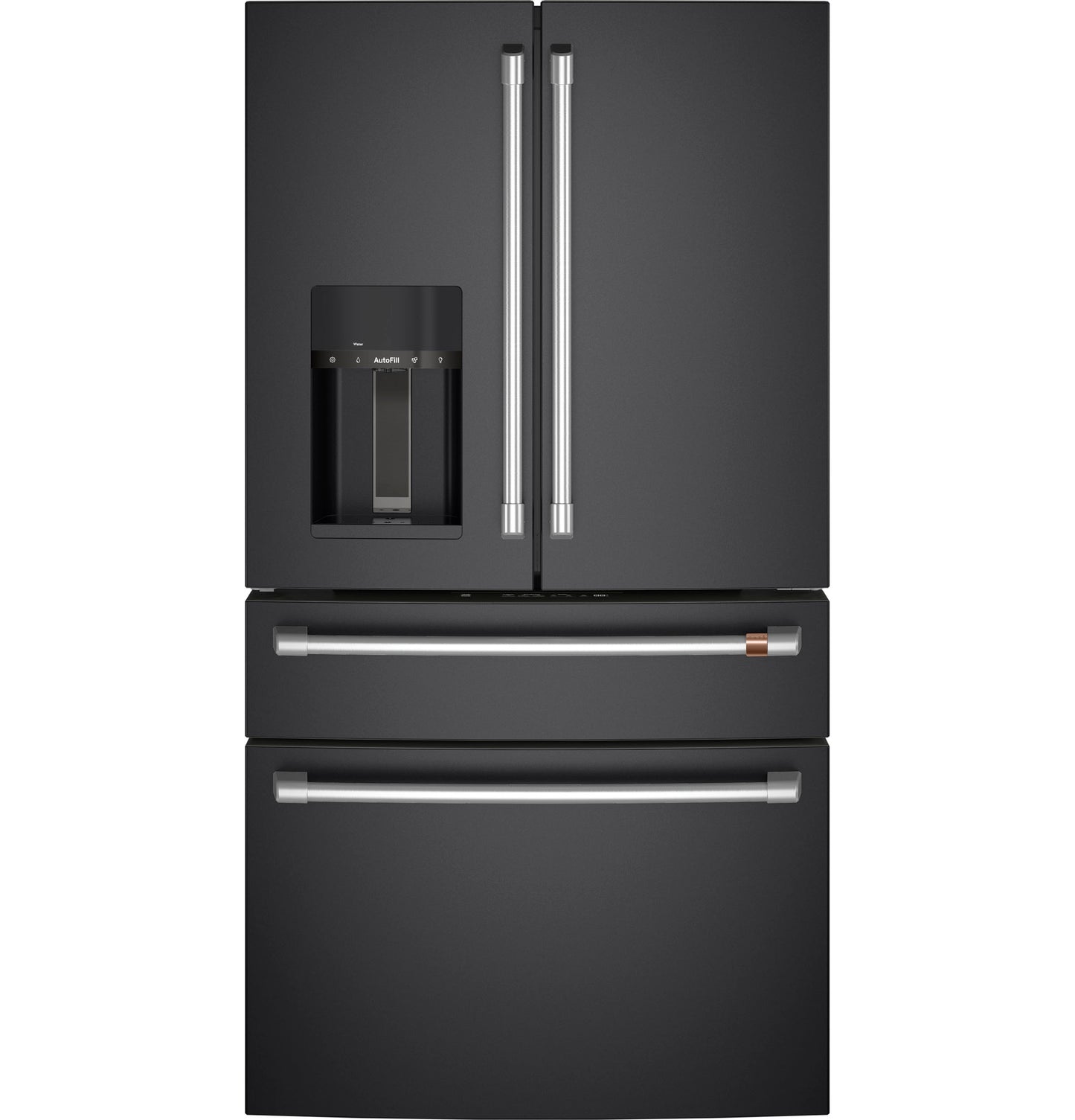 CAFE CVE28DP3ND1 CAFé™ ENERGY STAR® 27.8 Cu. Ft. Smart 4-Door French-Door Refrigerator Black