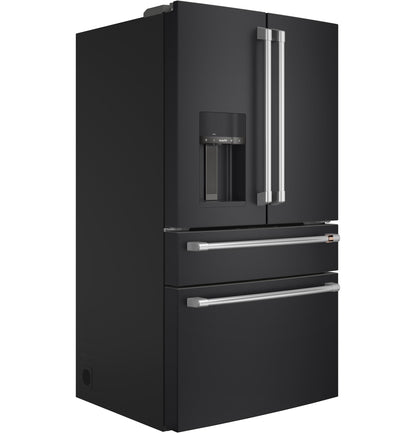 CAFE CVE28DP3ND1 CAFé™ ENERGY STAR® 27.8 Cu. Ft. Smart 4-Door French-Door Refrigerator Black