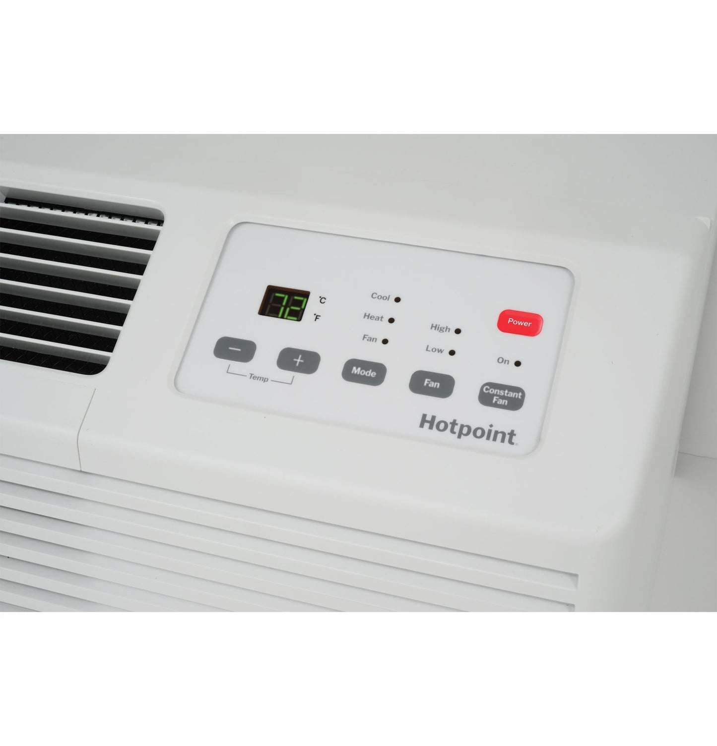 HOTPOINT Hotpoint PTAC Heat Pump 9,000 BTU, 230/208V, 20amp White - AHHS09D3XXA