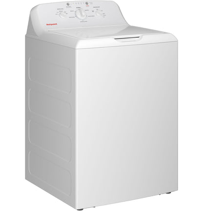 HOTPOINT Hotpoint 4.0 cu. ft. Capacity Washer with in Stainless Steel Basket,Cold Plus and Water Level Control White - HTW265ASWWW