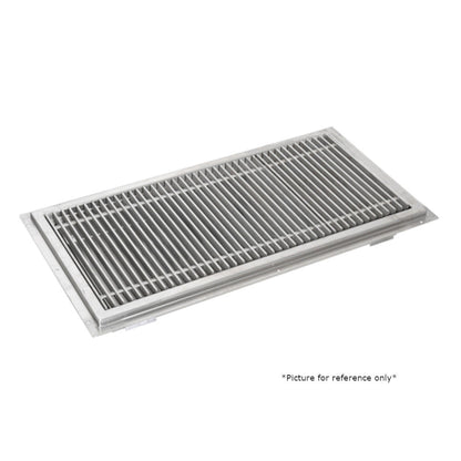 John Boos FTSG-1248 48" W x 12" D Floor Trough - JBFTSG1248