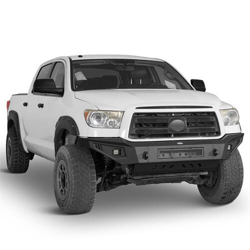 Hooke Road Full Width Front Bumper w/Skid Plate(07-13 Toyota Tundra)