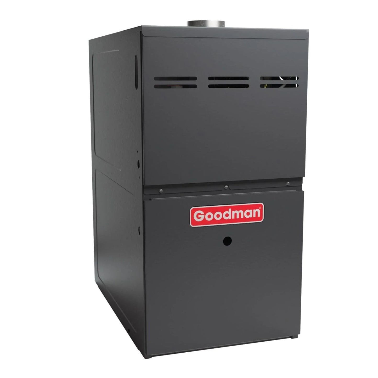 Goodman - 2 Ton/60,000 BTU 80% AFUE Gas Furnace and Air Conditioner System - Upflow - 14.5 SEER2 - R32 - CAPTA2422B3