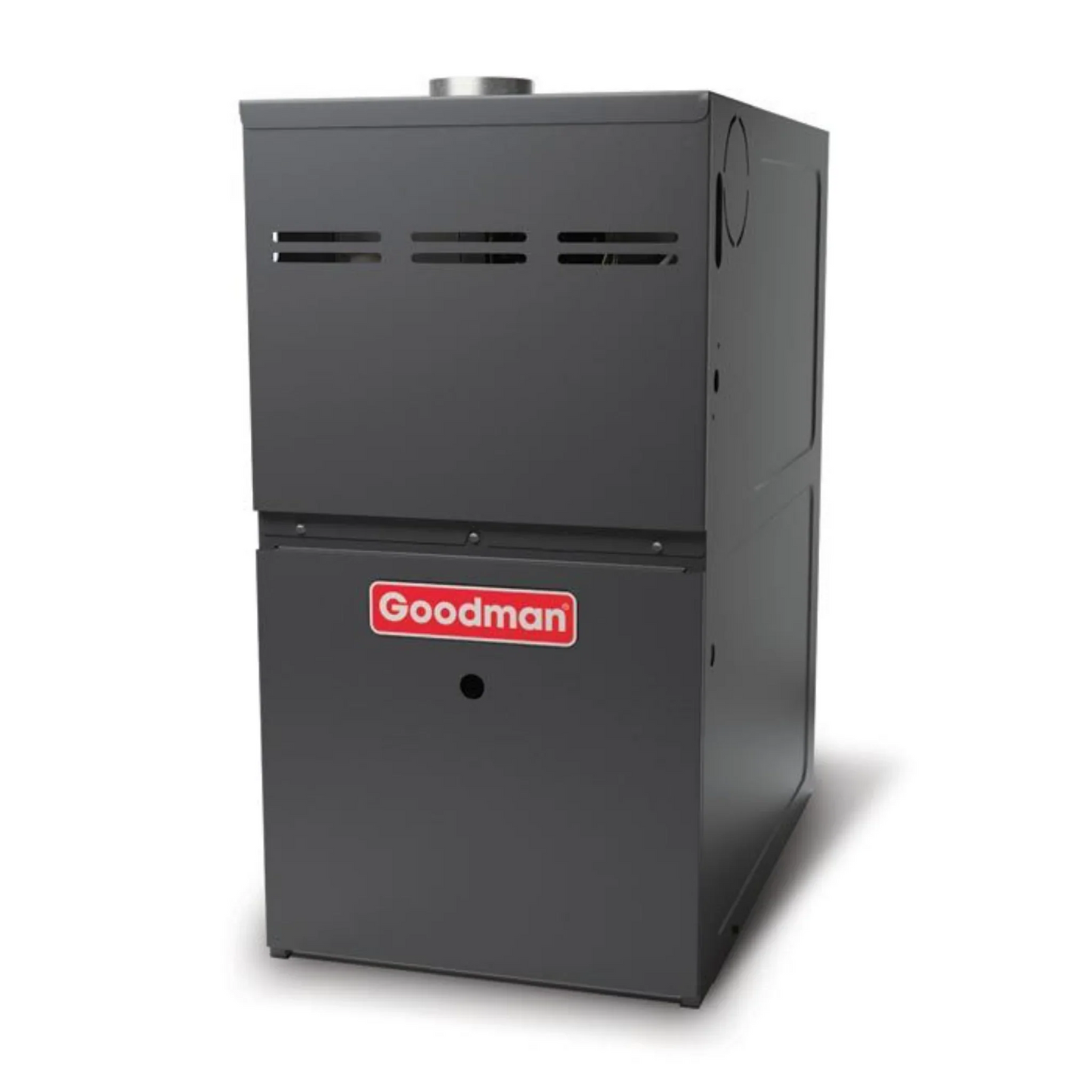 Goodman - 2.5 Ton/60,000 BTU 80% AFUE Gas Furnace and Air Conditioner System - Horizontal - 14.5 SEER2 - R32 - CHPTA3630B3