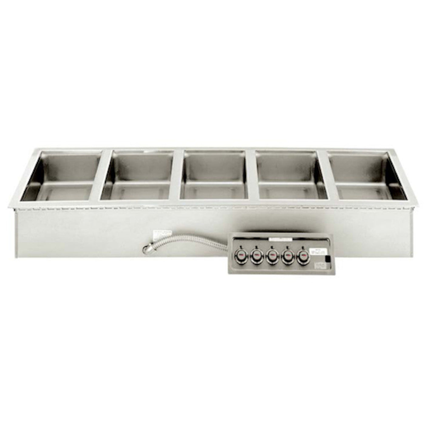 APW Wyott HFW-5D Electric Drop-In Hot Food Well Unit with Drain - AWHFW5D