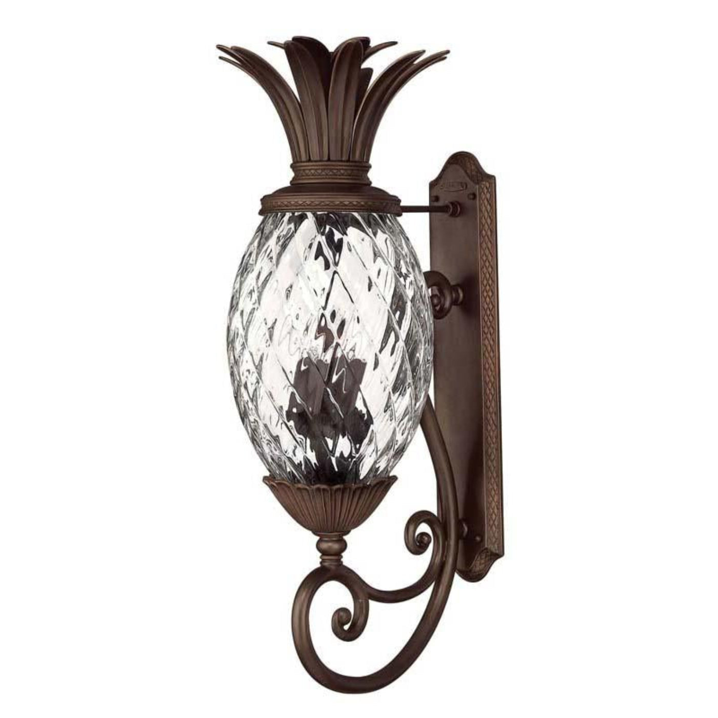 Hinkley Outdoor Plantation Copper Bronze Wall Light - 2225CB