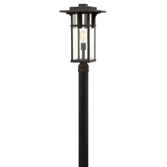 Hinkley Outdoor Manhattan Oil Rubbed Bronze Post Mount Light - 2321OZ
