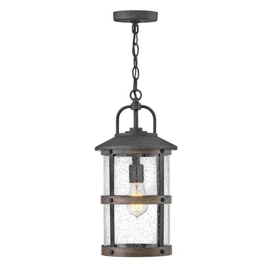 Hinkley Outdoor Lakehouse Aged Zinc Hanging Light - 2682DZ