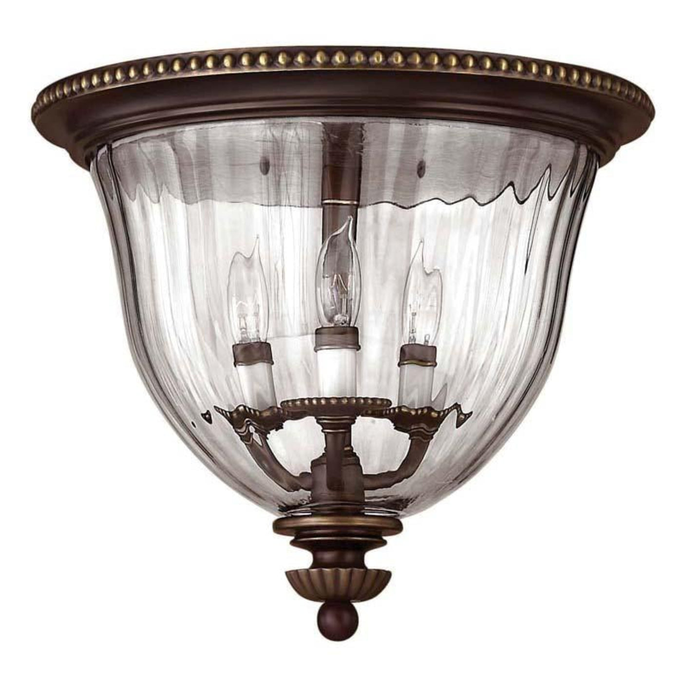 Hinkley Foyer Cambridge Burnished Brass Ceiling Light - 3612BB