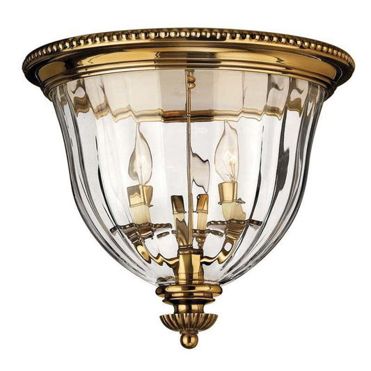 Hinkley Foyer Cambridge Burnished Brass Ceiling Light - 3612BB