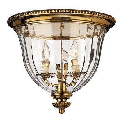 Hinkley Foyer Cambridge Burnished Brass Ceiling Light - 3612BB