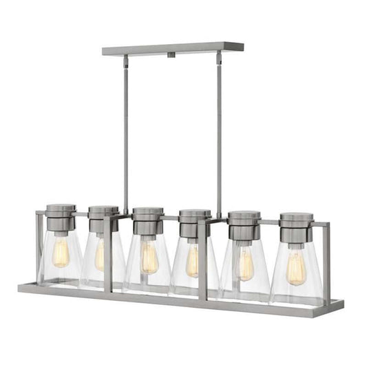 Hinkley Chandelier Refinery with Clear glass - 63306 CL