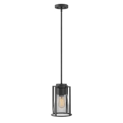 Hinkley  Refinery with Clear glass Pendant Light - 63307BK-CL
